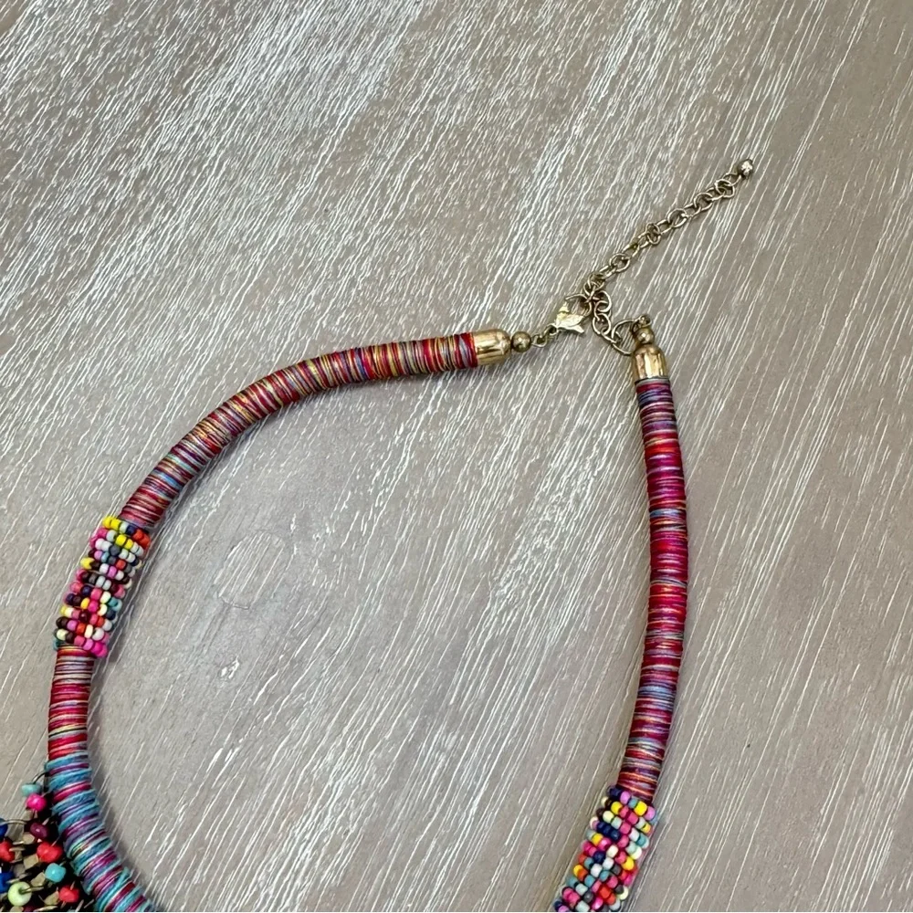 Colorful Beaded Necklace - Picture 9 of 9